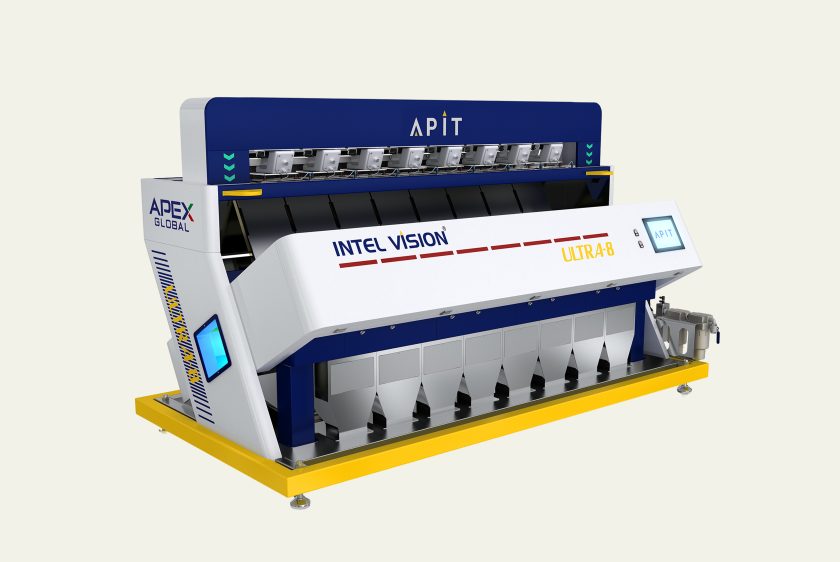 Intel Vision Color Sorting Technology - APIT Rice Mill Machinery